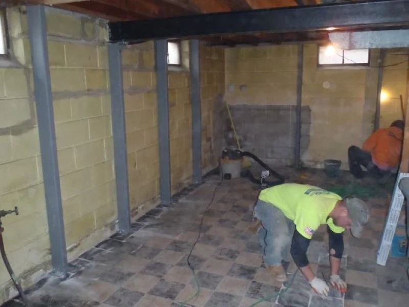 Basement Wall Repair in Vicksburg, MS