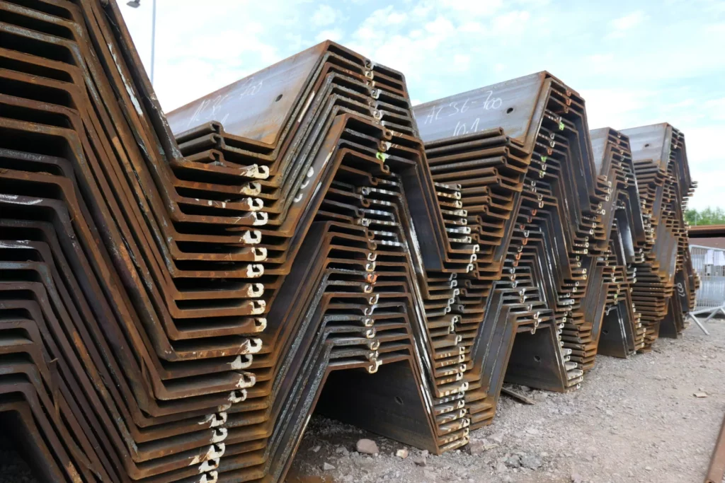 Pressed Steel Pilings in Vicksburg, MS