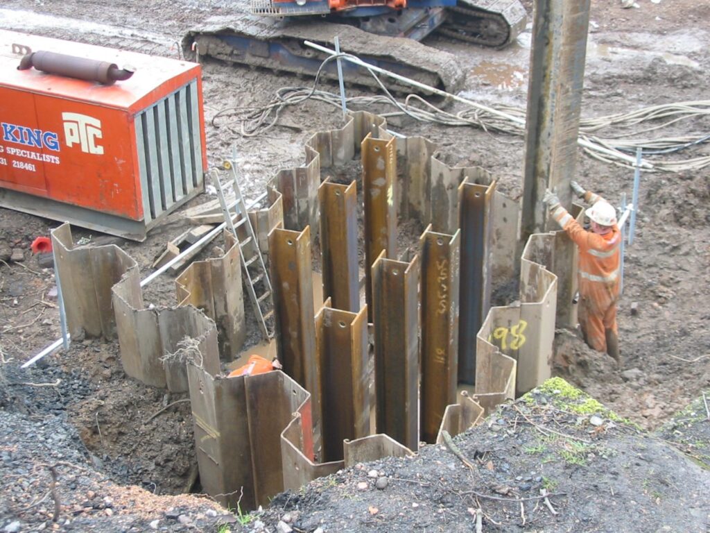 Pressed Steel Pilings in Vicksburg, MS